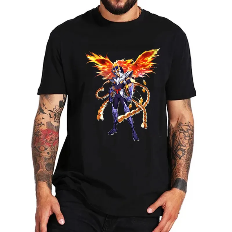 2019 Рыцари зодиака Ikki Phoenix ST Seiya футболки с короткими рукавами Мужская Новая одежда
