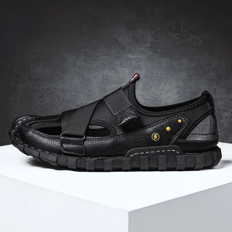 

Outdoor Sandals Men Sandalias Deportivas Summer Men's Sandals Hombre Verano Shoes Men Beach For Sandalet Erkek Roman Rubber