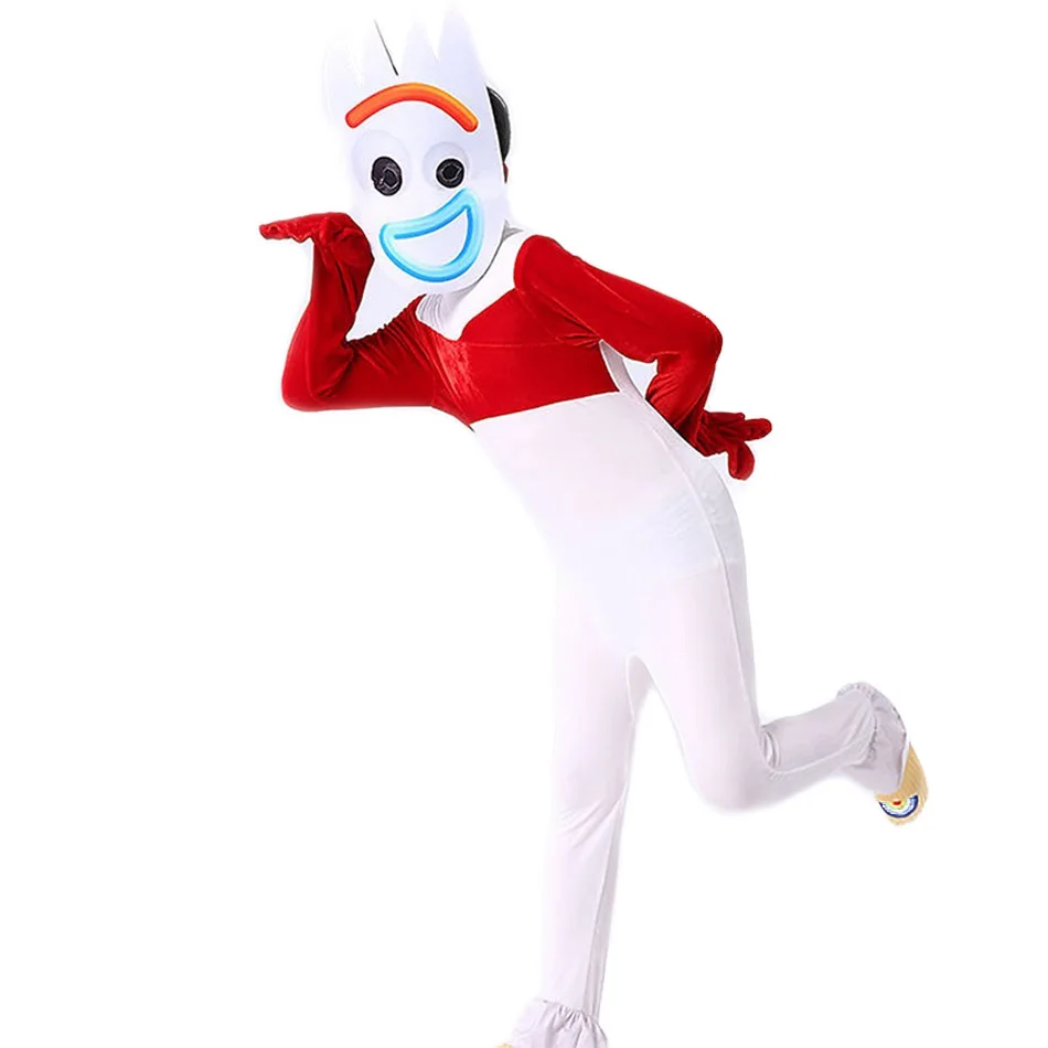 VOGUEON Toy Story 4 Woody Bo платье-пачка с маской для девочек Forky Buzz Lightyear Jessie нарядное платье костюм на Хэллоуин