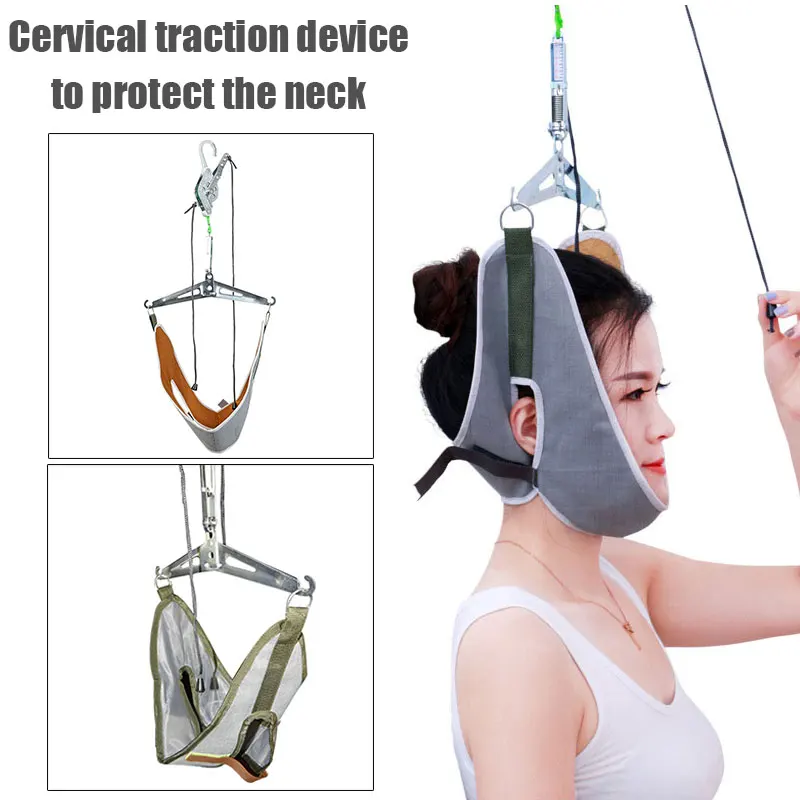 Подвесной набор для вытяжения шеи регулируемое устройство коррекция