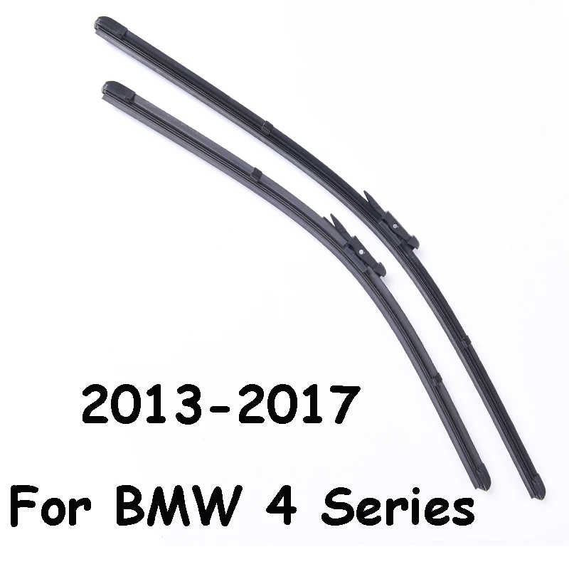 

Передние щетки стеклоочистителя для BMW 4 серии от 2013, 2014, 2015, 2016, 2017, автомобильные аксессуары, стеклоочистители, Стайлинг автомобиля