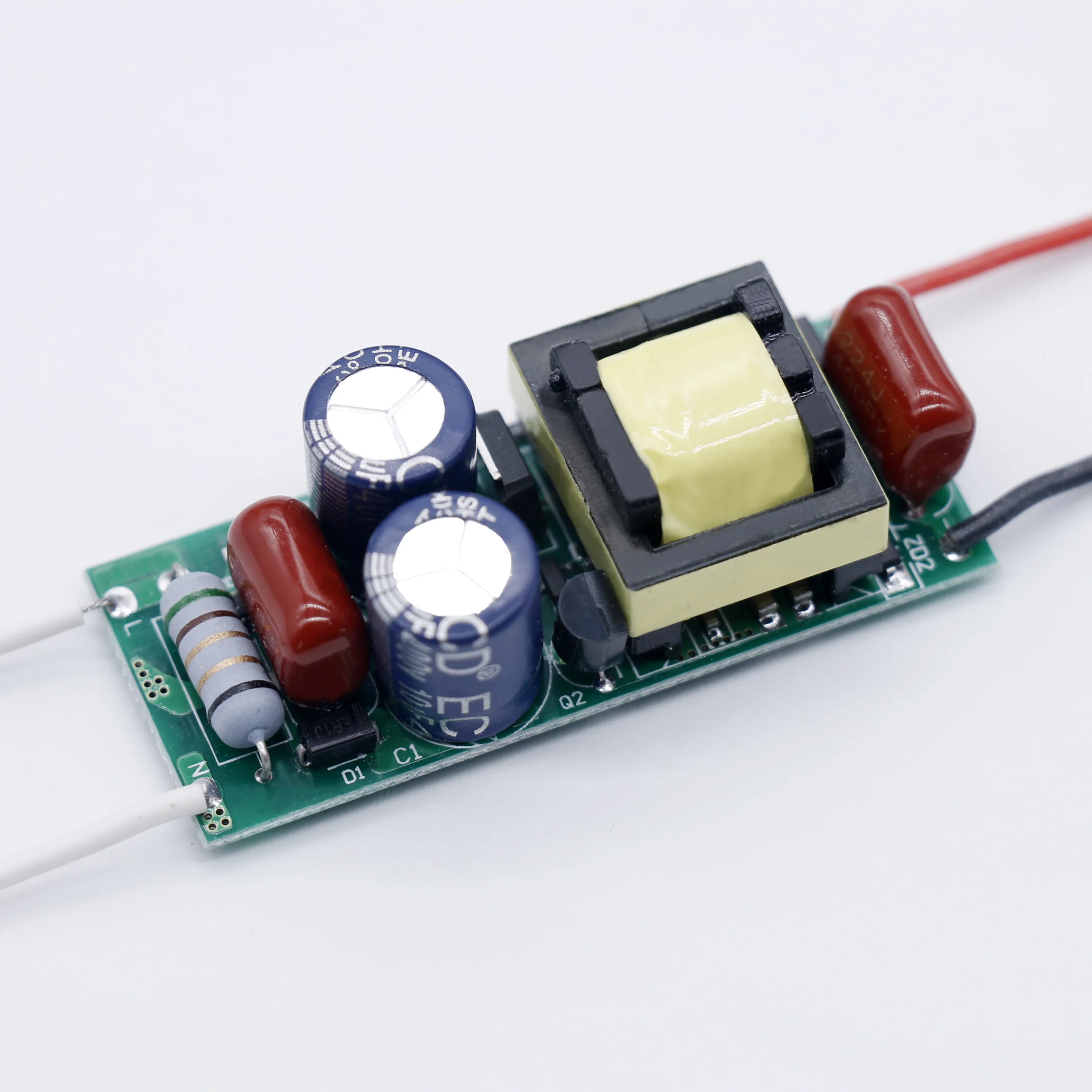 LED SCR Dimmer Driver 1-3w 4-5w 6-7w 8-10w 7-15w 15-24w Silicon control Power Supply Constant Current Voltage Control Lighti | Лампы и