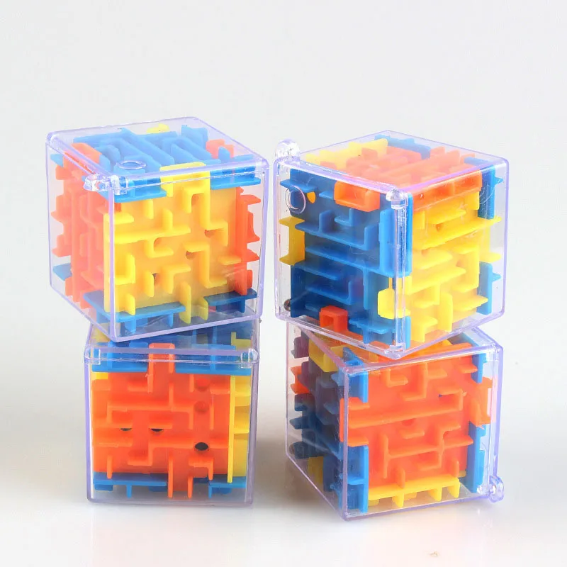 1 шт. креативный модный прозрачный 3D лабиринт для прогулок мраморные пазлы