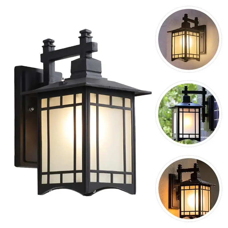 

1 Pc Waterproof Durable Practical Wall Light Wall Mounted Lamp for Courtyard Porch Garden
