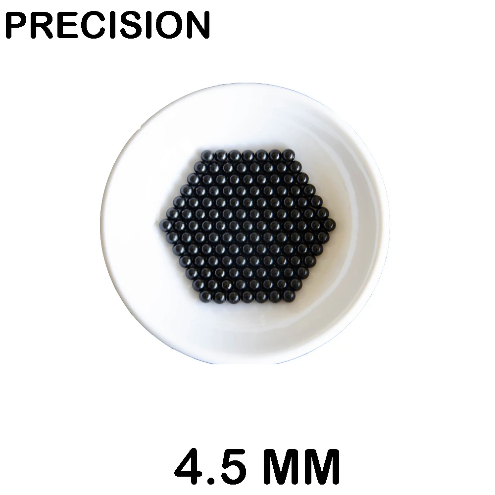 Бесплатная Доставка 100 шт. 4 5 мм черный цинк Пейнтбол карман выстрел на открытом