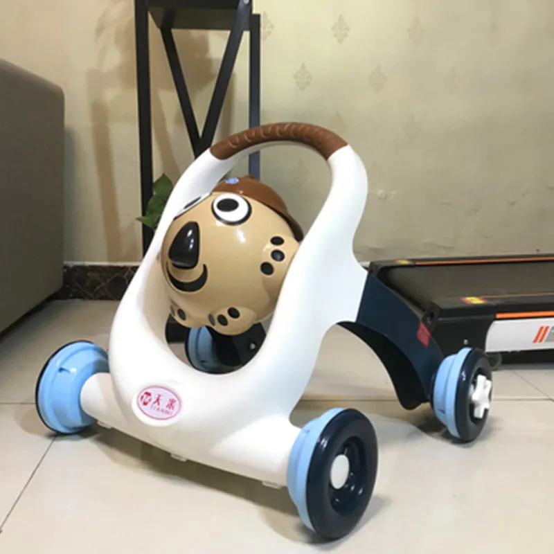 Тележка Baby walker для детей 6-7-18 месяцев с защитой от опрокидывания учится ходить