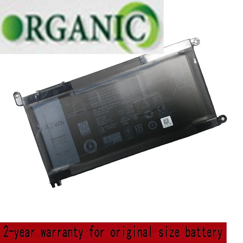 

Аккумулятор 11,4 в 42Wh 51KD7 Y07HK для ноутбука DELL Chromebook 11 3180 3189 Series Tablet