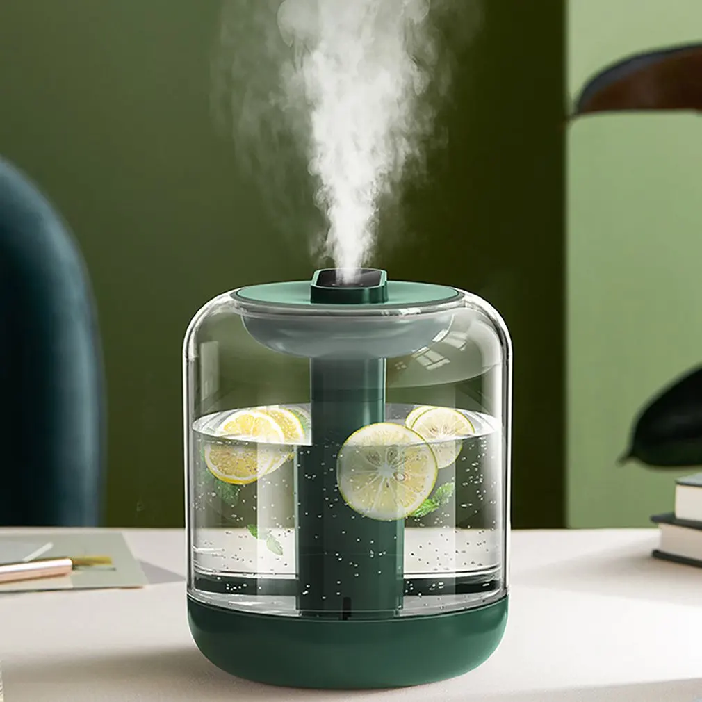 

saengQ Large Capacity Air Humidifier Rechargeable 2000mAh Battery Aroma Essential Oil Diffuser USB Mist Maker LED Light For Home