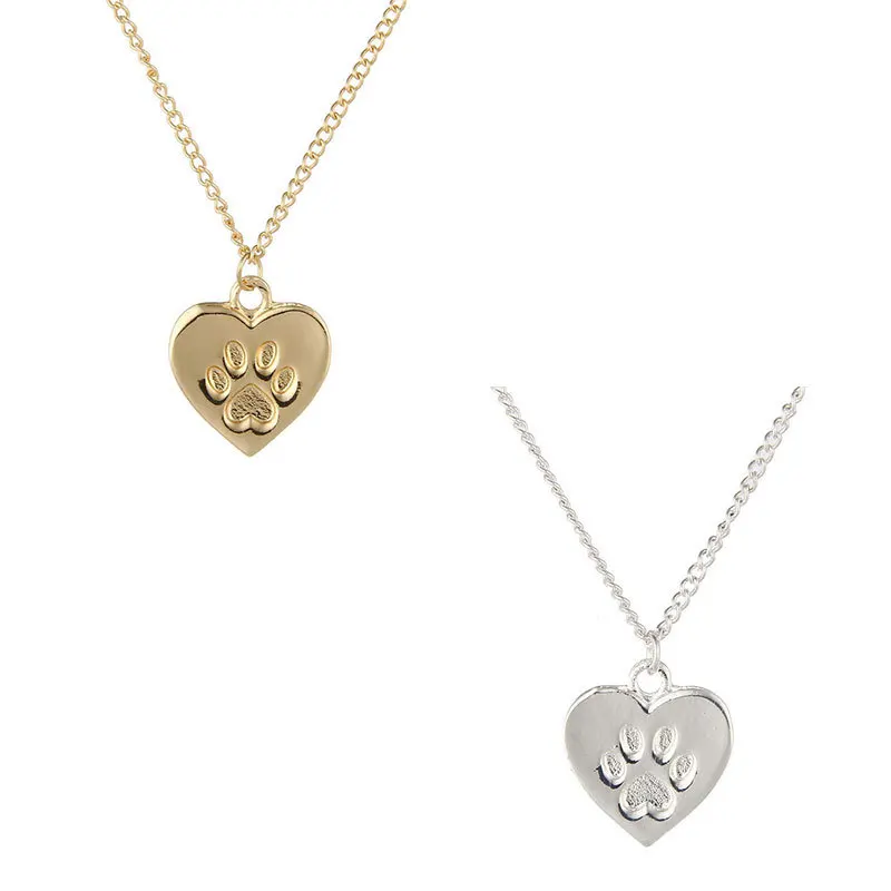 Ожерелье с подвеской в форме лапы животного | Украшения и аксессуары