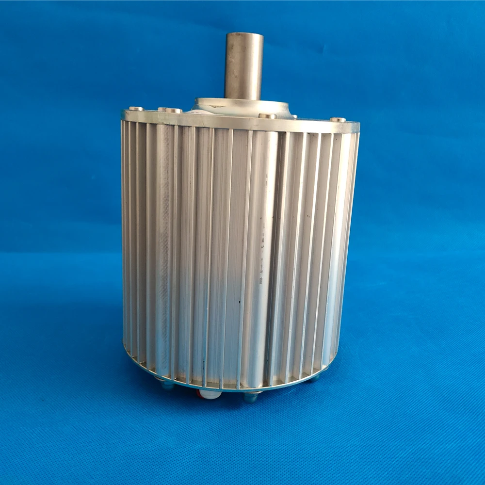 1000W 2000W 3000W 4000W 5000W 10KW 3 фазы без зубчатой передачи постоянный магнит генератор 48V 220V