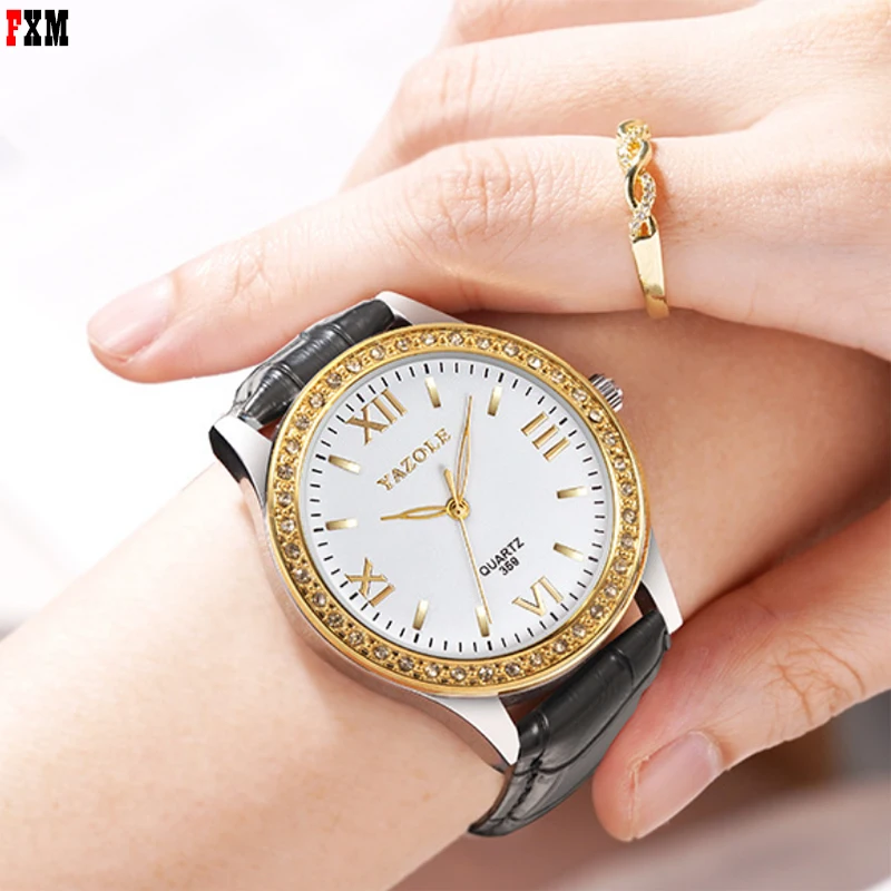 Enlarge Luxury Women Quartz Watches Fashion Diamond Watch Waterproof Relogio Feminino Moda Reloj Mujer Strap Zegarek Damski Montre Femme