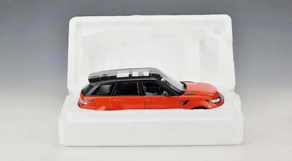 Welly 1/124 1:24 Range Rover Sport SUV внедорожник автомобиль литой Дисплей Модель игрушки на день рождения для детей мальчиков и девочек