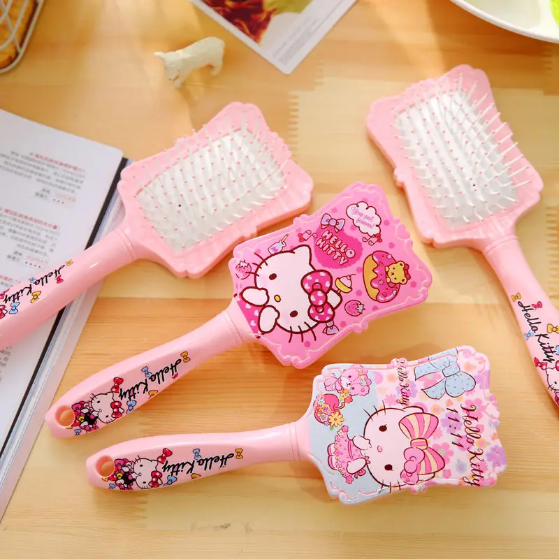 Расческа в стиле аниме Hello Kitty подушка безопасности мультяшная детская расческа