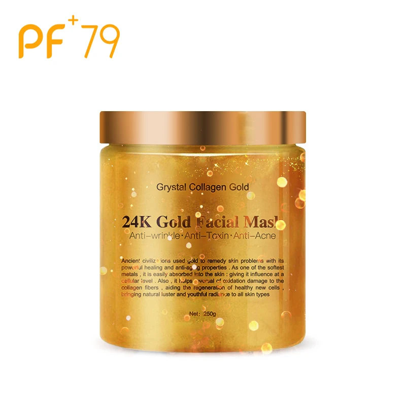 Золотая маска для удаления угрей PF79 очищающая глубоко усадочная поры кожи