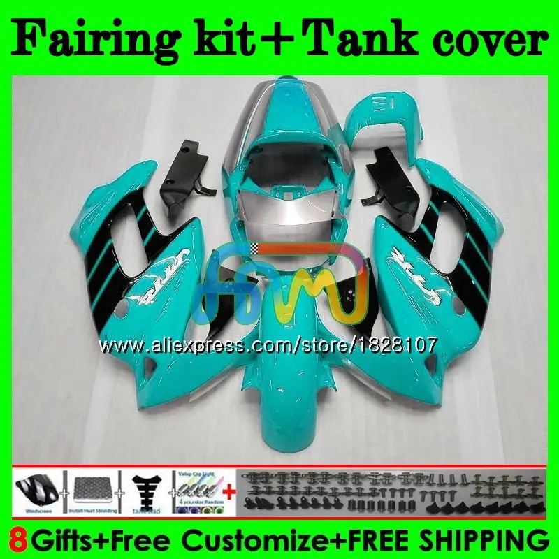 

+ Бак для HONDA SuperHawk VTR1000F 97 98 02 03 04 05 160b. 65 VTR1000 F голубой черный VTR 1000F 1997 2002 2003 2004 2005 обтекатель