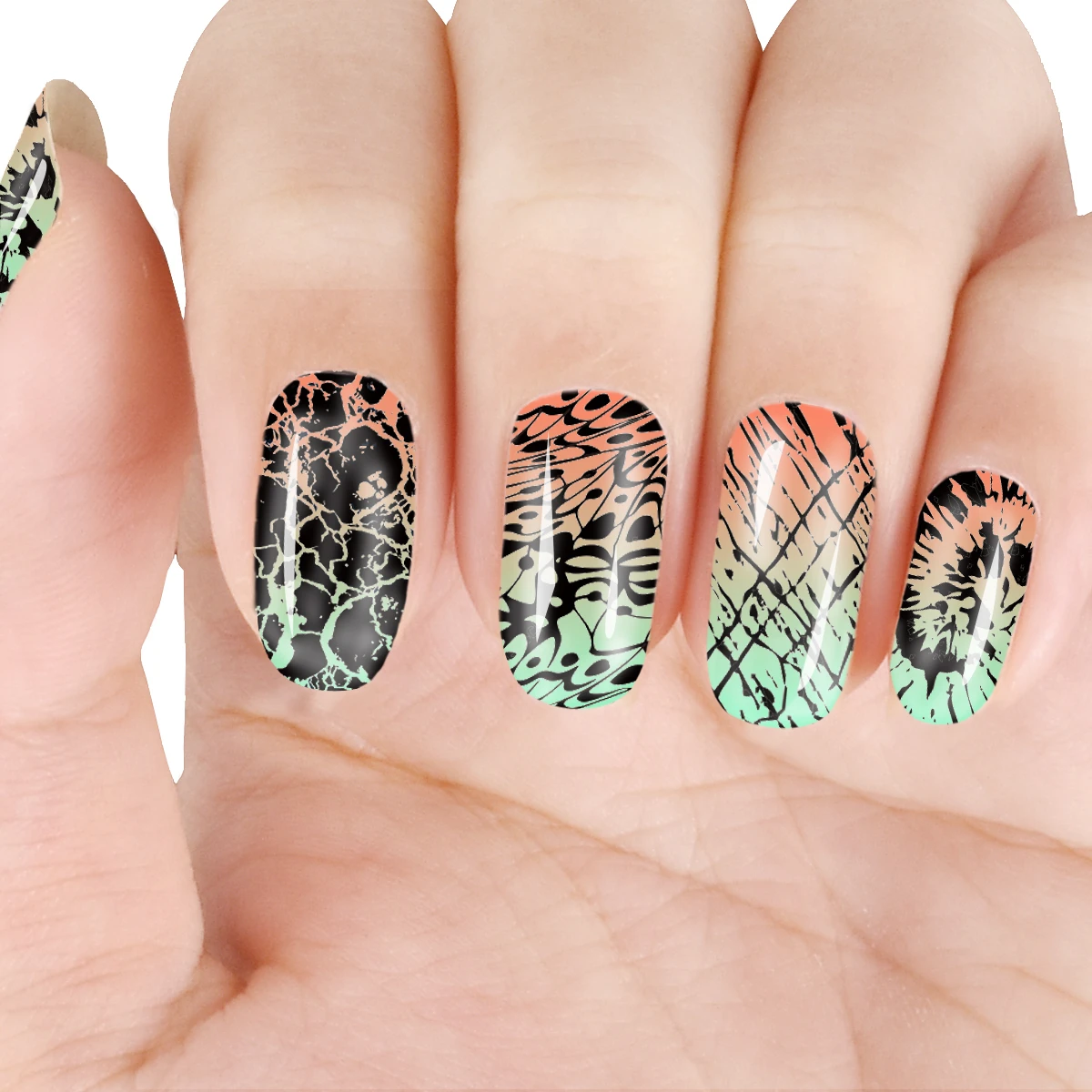 Штамповочные пластины для ногтей из нержавеющей стали|Шаблоны дизайна ногтей| |