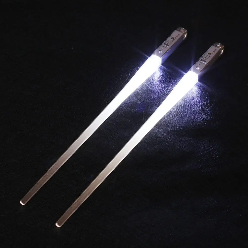 2Pcs LED Light Chopsticks Non-Slip Chinese Palillos Chinos Kitchen Supplies Home Decoration | Дом и сад