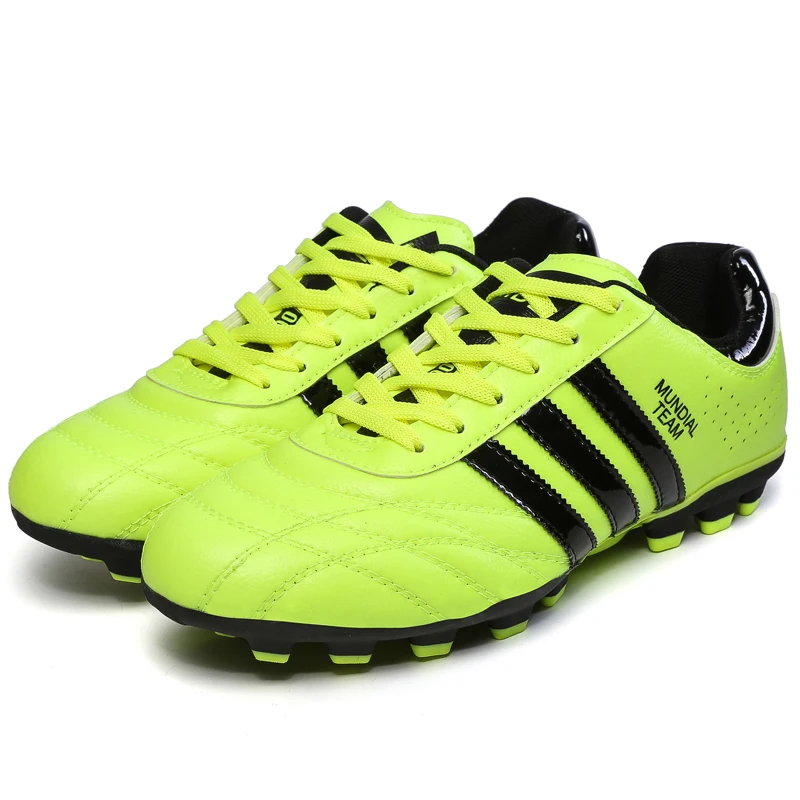 Уличная Мужская футбольная обувь для мальчиков футбольные бутсы TF/FG высокие
