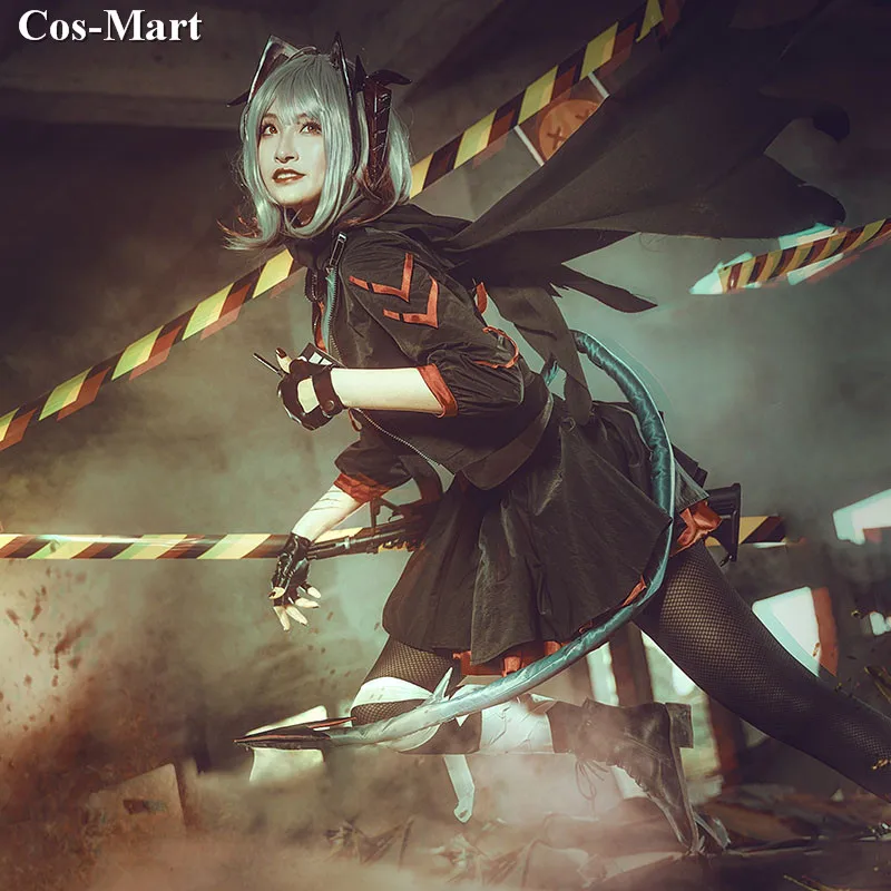 

Hot Game Arknights W Cosplay Costume Fashion Handsome Combat Uniform Female Activity Party Role Play Clothing XS-XL In Stock