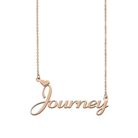journey name necklace custom name necklace for women girls best friends birthday wedding christmas mother days gift