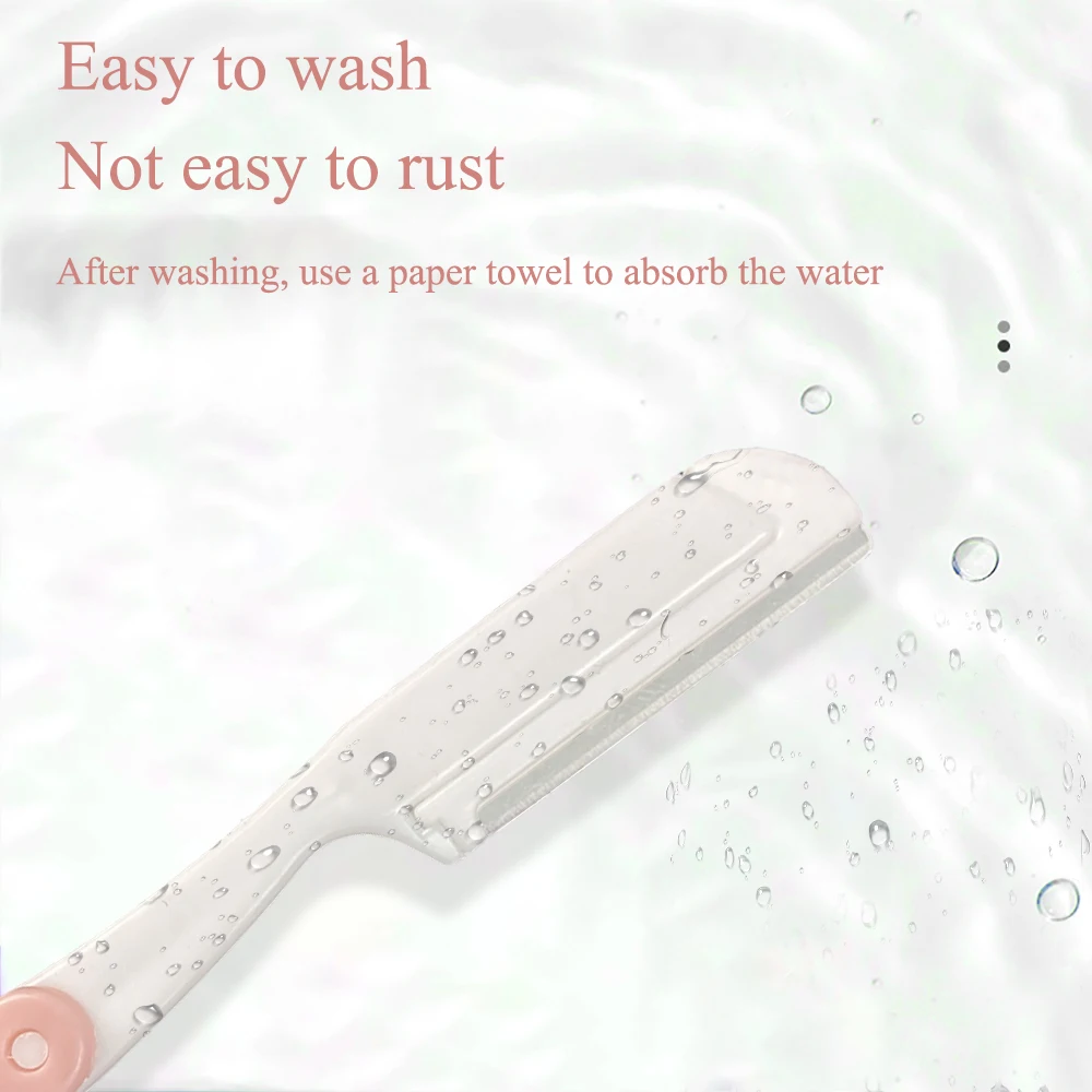 3 шт./пакет уход за кожей лица Триммер для бровей лезвия бритвы Ножи складной