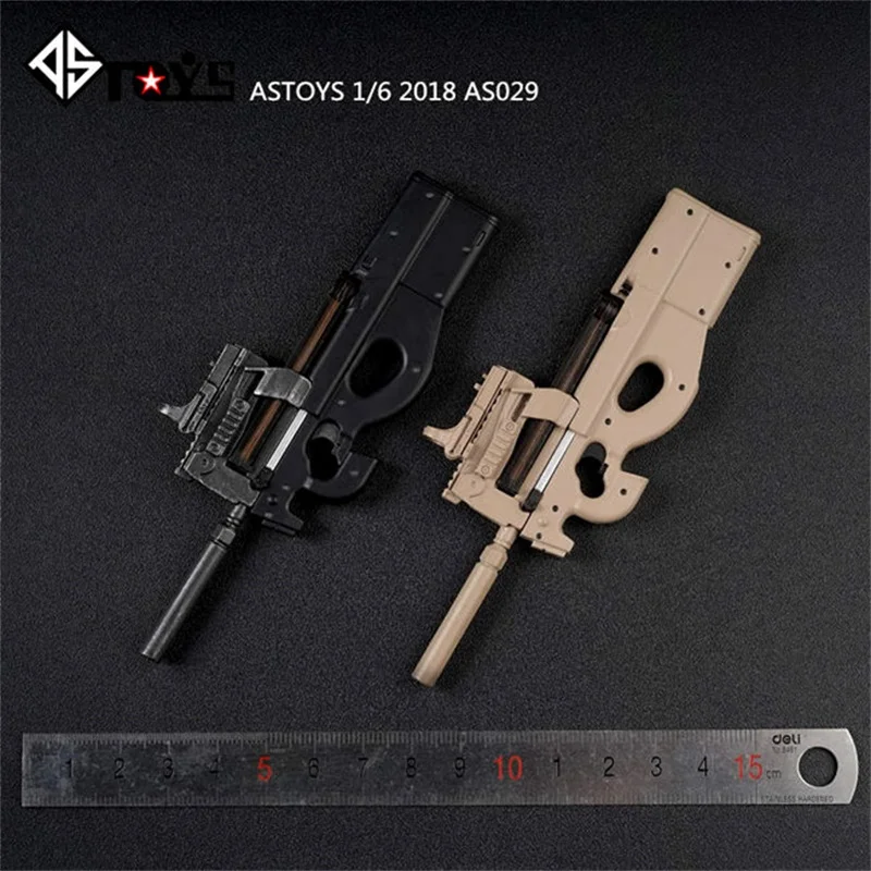 ASTOYS 1/6th AS029 P90 миниатюрное оружие модель оружия для большинства фигурок солдат