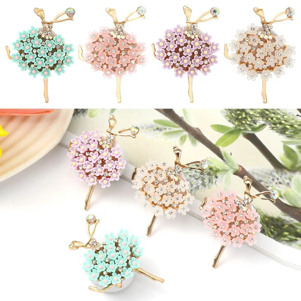 1 шт. Новый зажим для духов балерины на вентиляционную решетку автомобиля Стразы