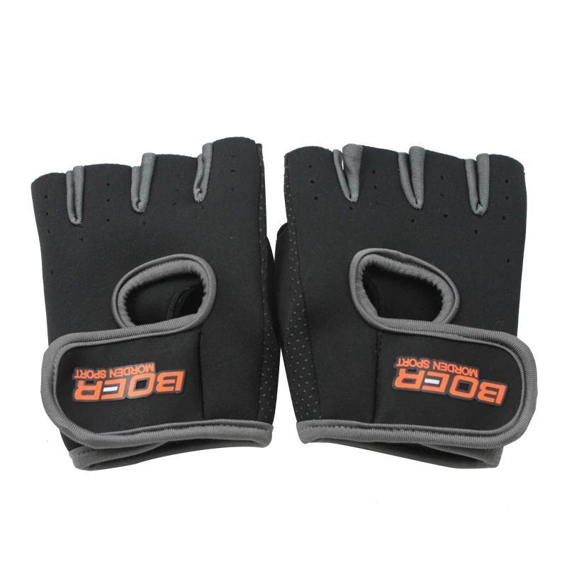 1 пара женские/мужские Противоскользящие перчатки для поднятия веса дышащие