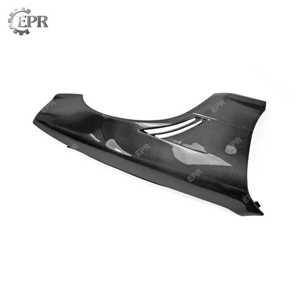 Переднее широкое вентилируемое крыло JDM из углеродного волокна для Mazda MX5 NA6 NA8 +