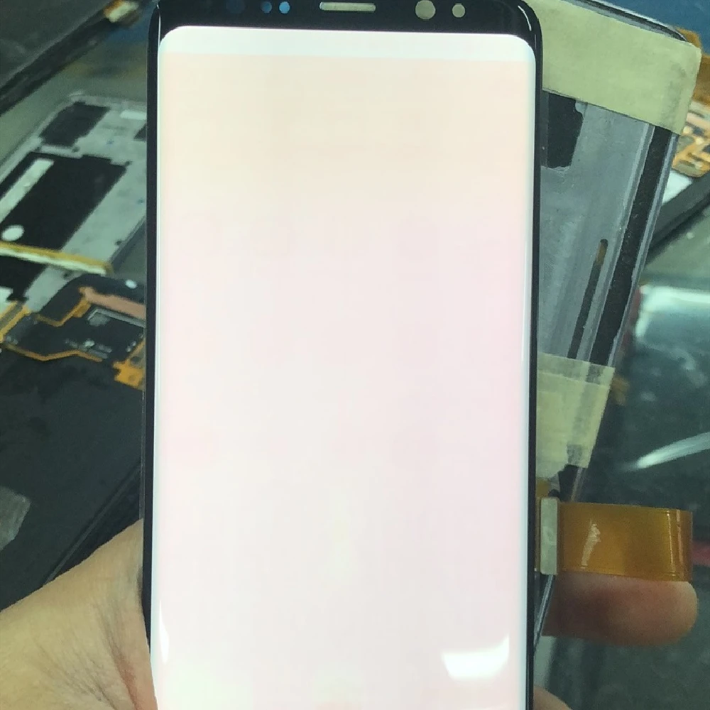 ЖК-дисплей Super AMOLED для Samsung Galaxy Note 8 N9500 N9500F с сенсорным экраном и дигитайзером в