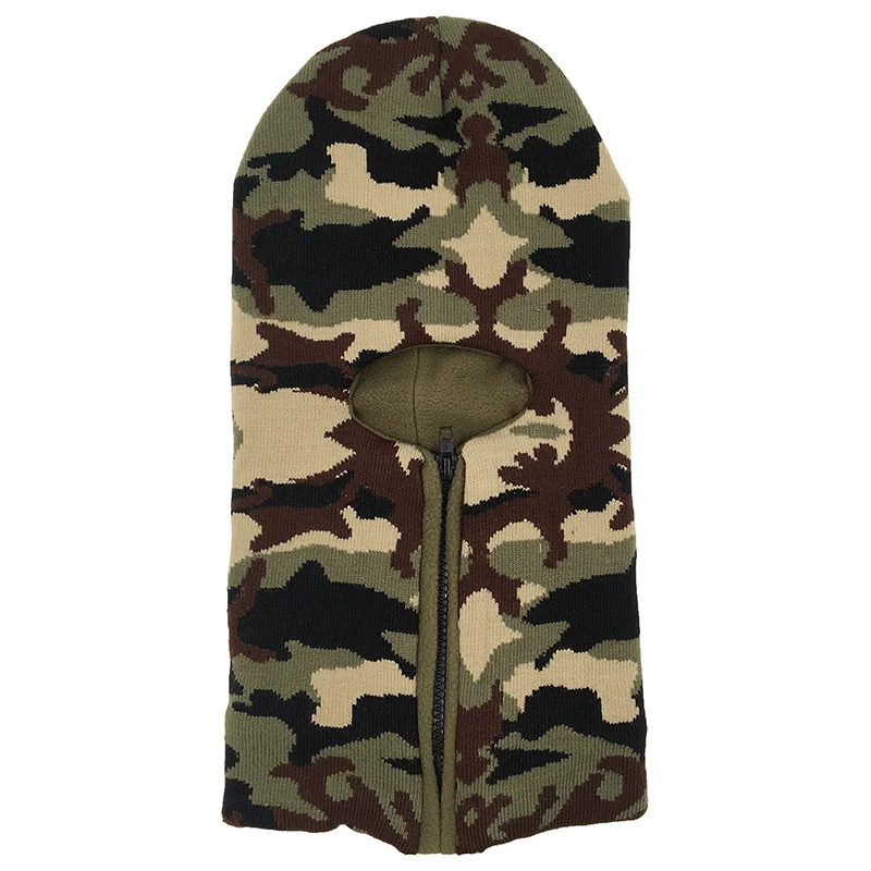 Защитная Лыжная маска на все лицо шапка Балаклава с 1 отверстием армейская