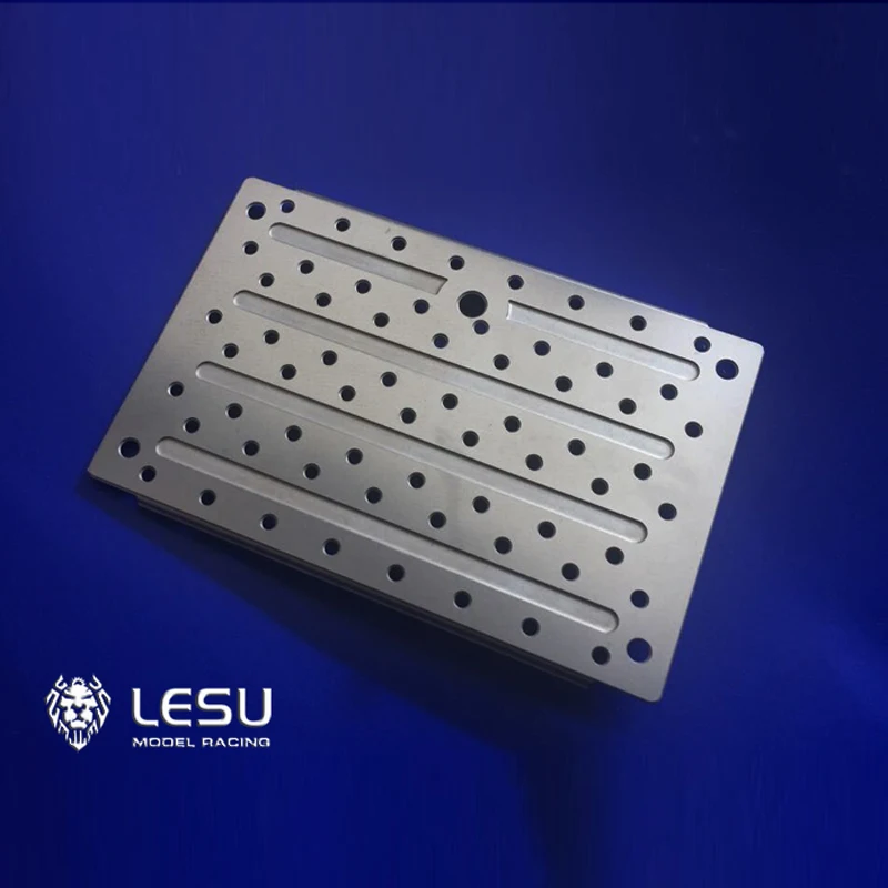 Металлическая цепная база LESU педаль на пятое колесо для модели грузовика