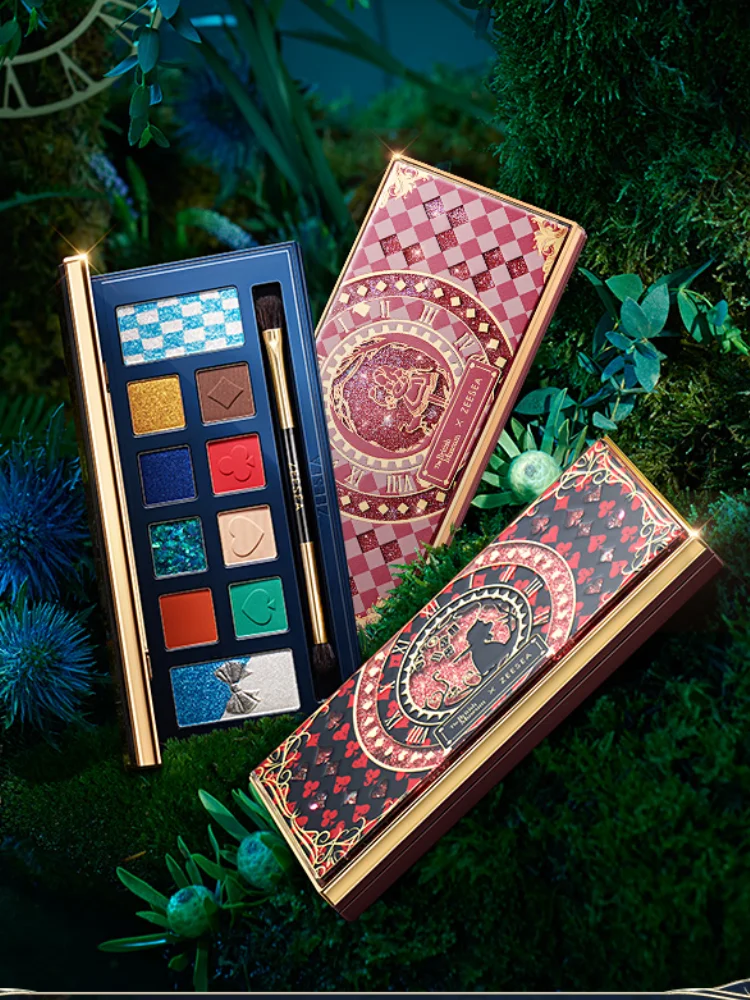 

GY Aili Fantasy Quicksand Twelve Colors Eye Shadow Plate Earth Color Shimmering Powder Shimmer Waterproof Super Flash