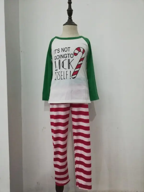 2019 комплект одинаковых пижам для всей семьи на Рождество мужчин и женщин одежда