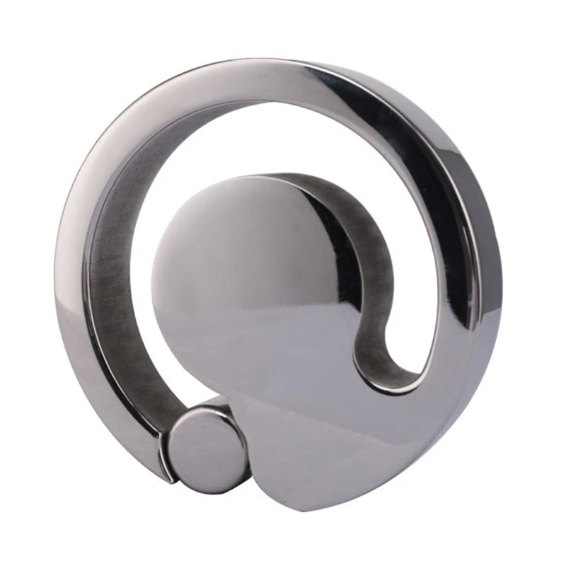 304 Нержавеющая сталь Мужской целомудрия устройство яиц мяч носилки Cockring Мошонка