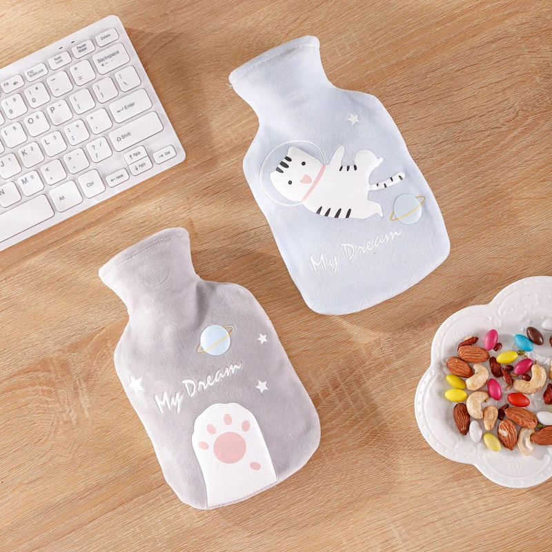 350 мл милые Мультяшные плюшевые грелки для горячей воды ручной мешок заполненный