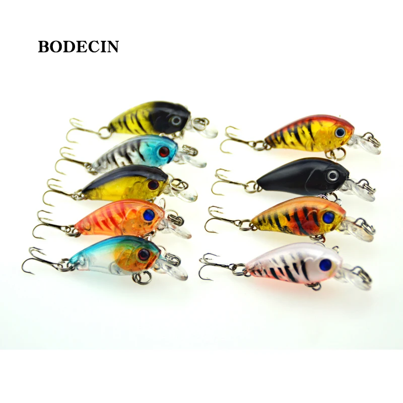 9 шт. Воблер для рыболовной наживки искусственная наживка рыбы маленькие жесткие