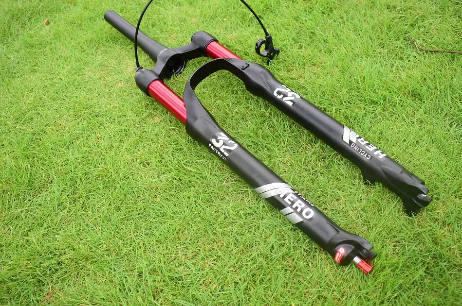 Подвеска для горного велосипеда пневматическая амортизирующая передняя вилка