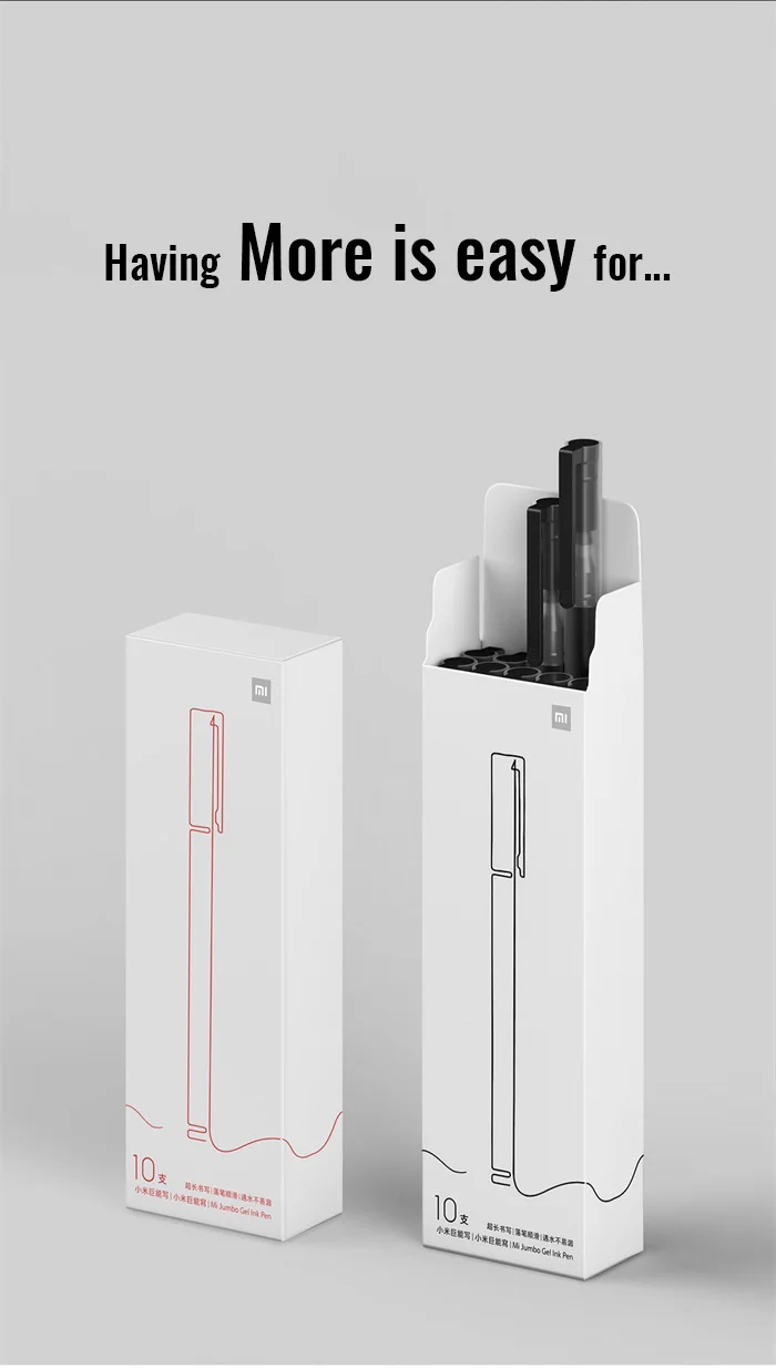 Оригинальная гелевая ручка Xiaomi Supernova 4 времени длина записи нормального один быстрый сухой японский Микуни чернила гладкие 0,5 мм пружинная головка