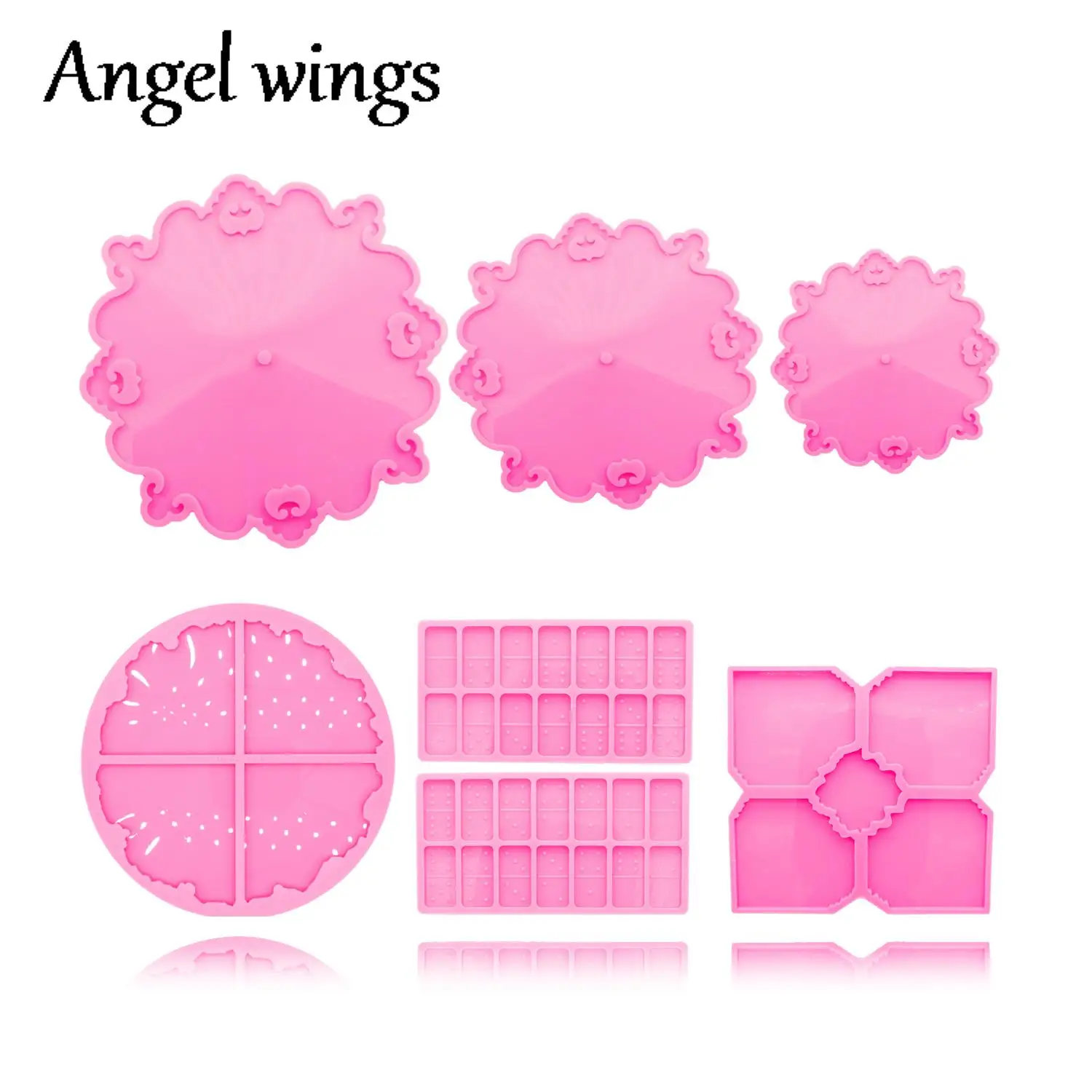 

Блестящая подставка для торта DY0120 в стиле мандалы, 3 уровня, форма для рукоделия, искусство из эпоксидной смолы, набор подставок «сделай сам»...