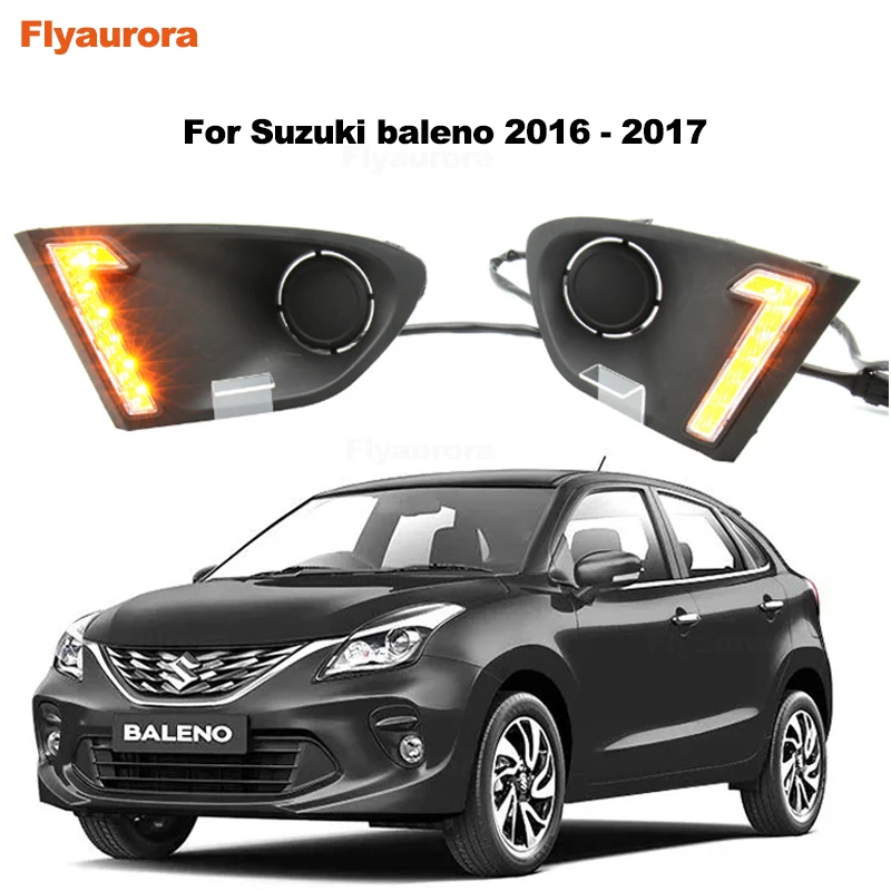 Светодиодный дневной светильник для Suzuki Swift 2014 2019 Vitara 2015 2016 baleno 2018 19 DZIRE 2017 18 DRL