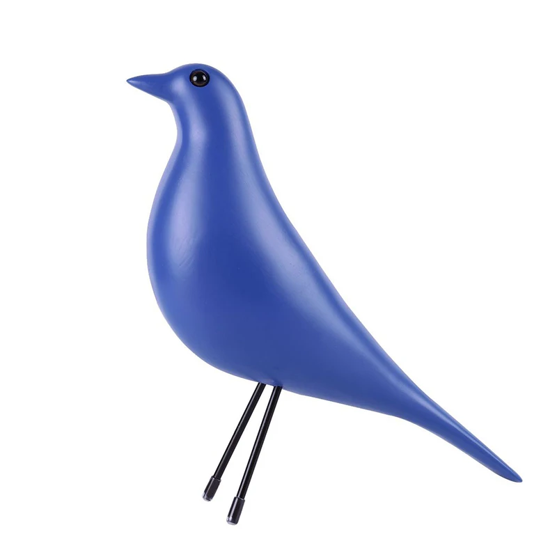 

Newly Creatives Resin Craft Bird Figurine Lovely Natural Feeling Decoration Accessories For Desktop Garden Decoration