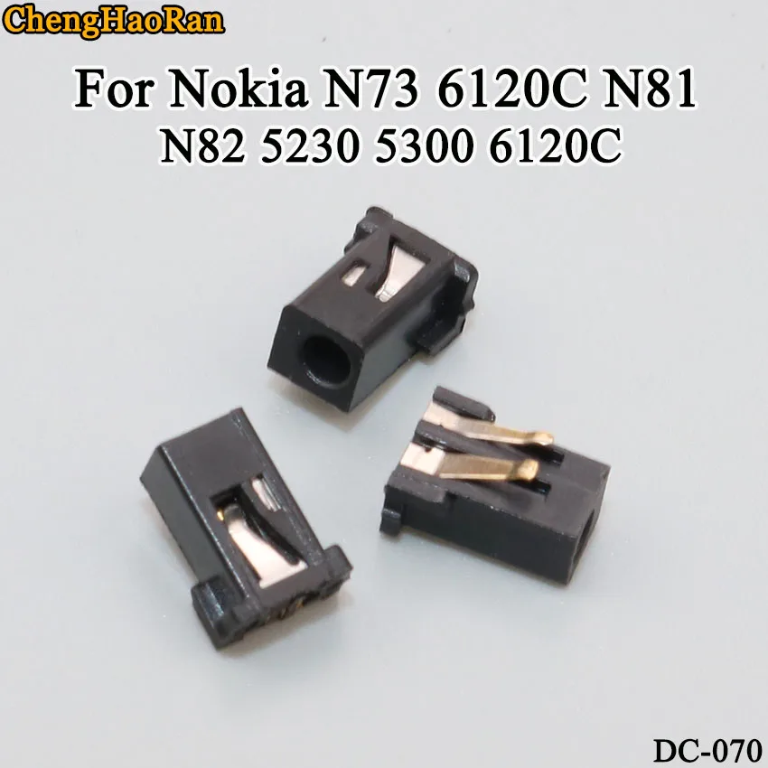 ChengHaoRan 2 шт./лот для Nokia N73 6120C N81 N82 5230 5300 разъем питания постоянного тока