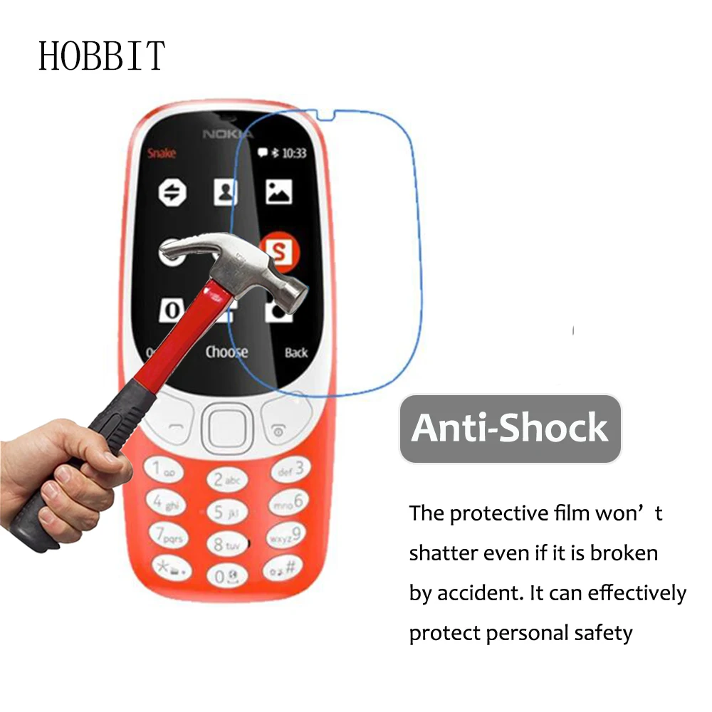 

Прозрачная ультратонкая Защитная пленка для экрана из ПЭТ для Nokia N3310, 3 шт., пленка для Nokia 3310 5H с защитой от царапин, Взрывозащищенная пленка, ...