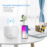 700ml ultrasonic air aroma humidifier home electric aromatherapy essential oil aroma diffuser with smart bluetooth music speaker