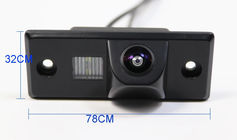 180 градусов 1920x1080P AHD Специальная задняя видеокамера заднего вида для парковки для VW SKODA FABIA SANTANA POLO TIGUAN TOUAREG PASSAT on.