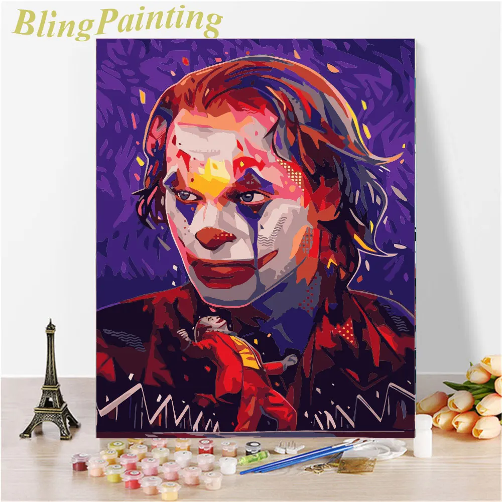 

DIY Oil Painting By Numbers Figure Drawing Canvas Acrylic Paint Kit Hand Painted Wall Art Picture Home Decor Special Gift Frame