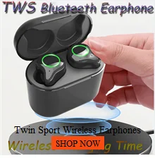 HIFI Wirless Bluetooth 5.0 Heavy Bass earphone Dual Dynamic Driver TF Card Earphone sport running in earphone#Y2Q