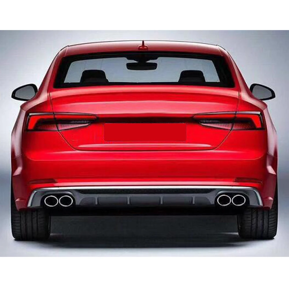Автомобильный задний бампер диффузор спойлер для Audi A5 Sline хэтчбек 2 двери 2017 2018 2019