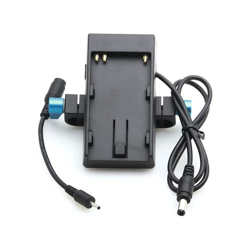 FOTGA аккумуляторная Монтажная пластина + 15 мм стержневой зажим для фотоаппаратов